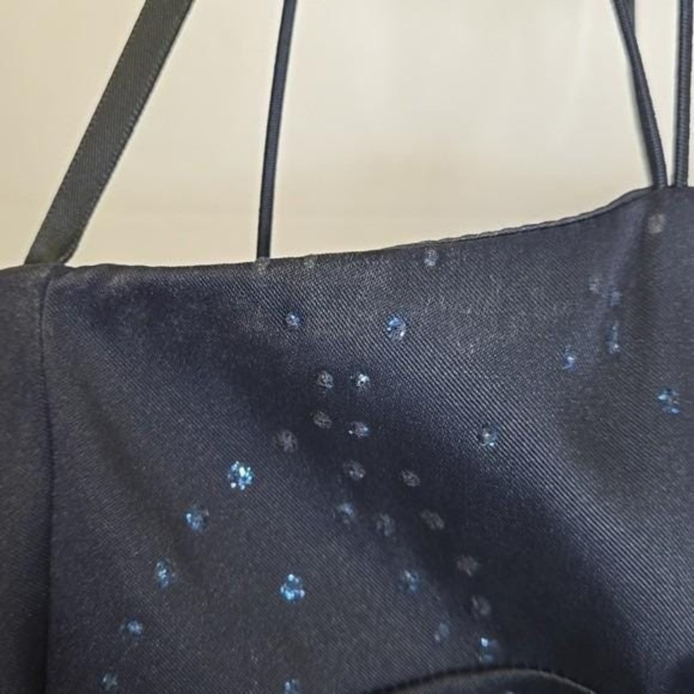 Byer Too! Y2K Mini Dress, Blue,‎ Sparkle Rhinestones Party, Junior's XS Vintage - Picture 6 of 8
